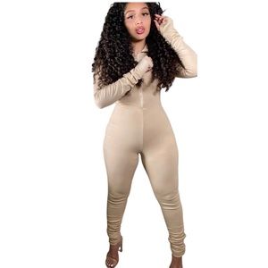 Nude Jumpsuit
